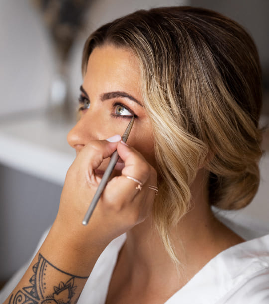 Imagen sobre el servicio de Maquillaje para novias en Terrassa