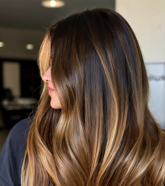 Imagen sobre el servicio de Mechas balayage en Terrassa